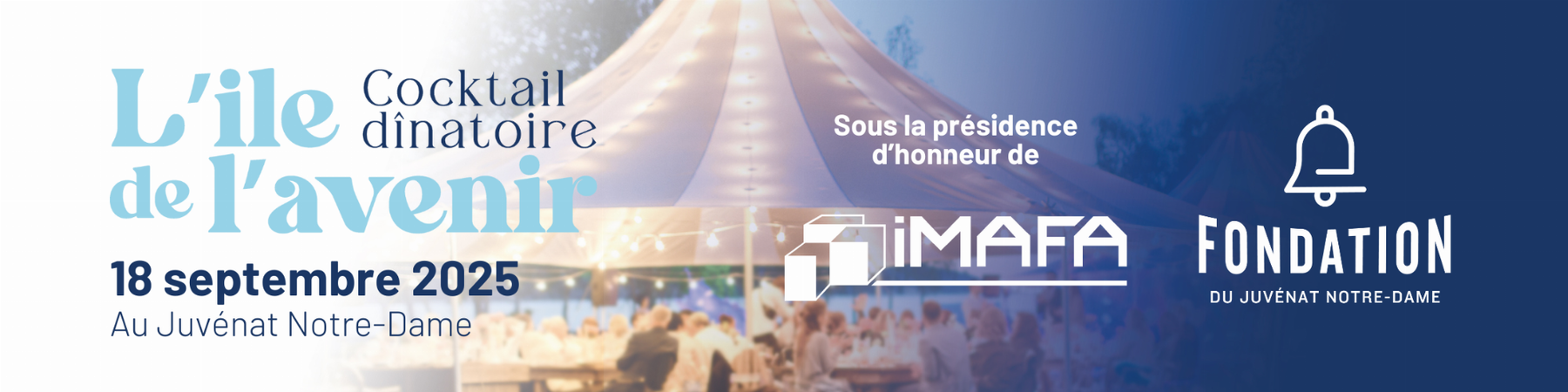 Invitation cocktail dinatoire Fondation