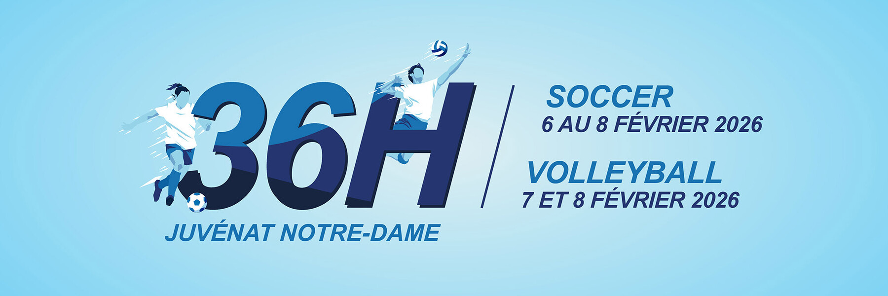 Promo du tournoi 36 heures de soccer et de volleyball