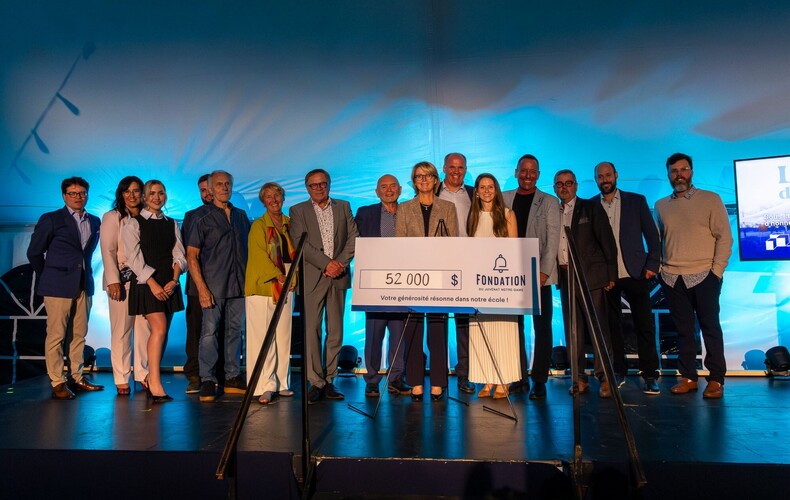 Un cocktail dînatoire record sous le signe de la solidarité!